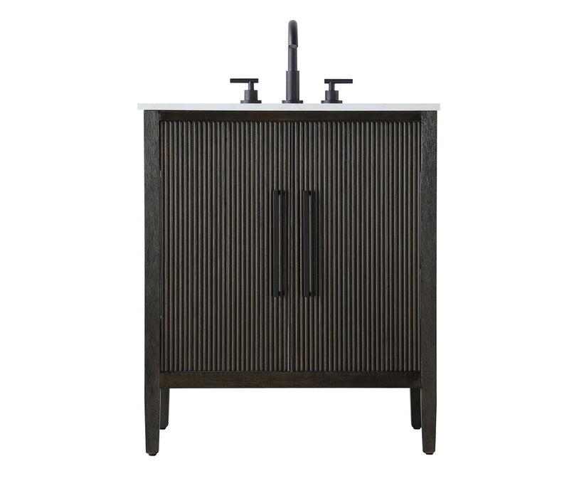 Elegant Lighting - VF29630CO - Bathroom Vanity - Blakely - Chocolate Oak