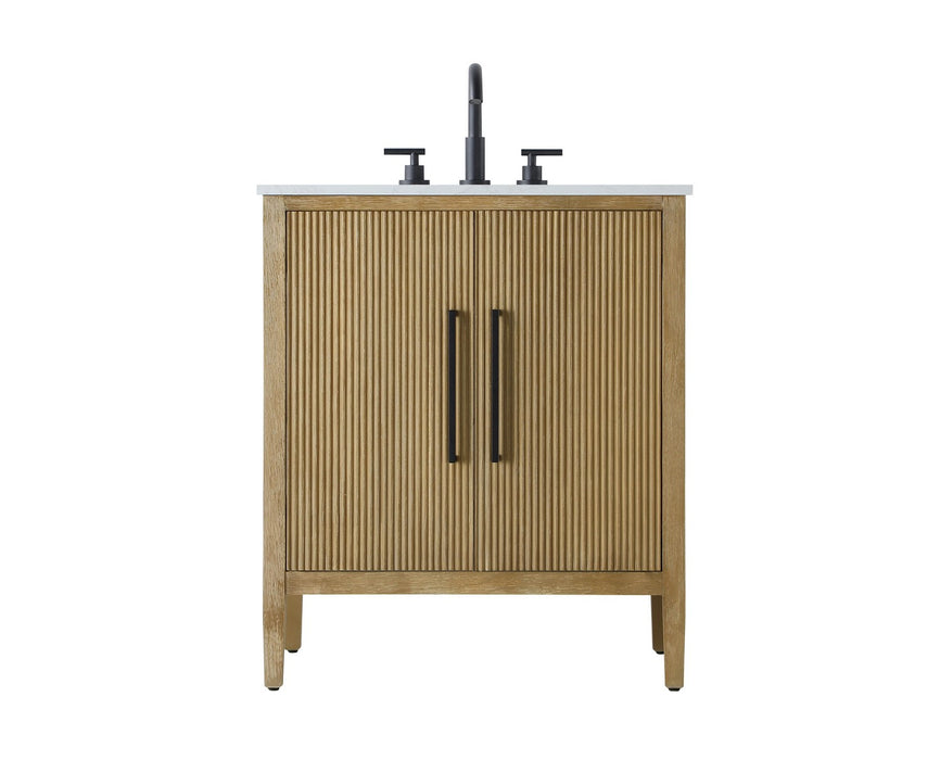 Elegant Lighting - VF29630LO - Bathroom Vanity - Blakely - Linen Oak