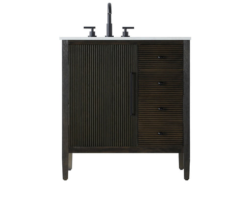 Blakely Bathroom Vanity Chocolate Oak