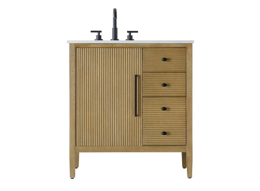 Blakely Bathroom Vanity Linen Oak