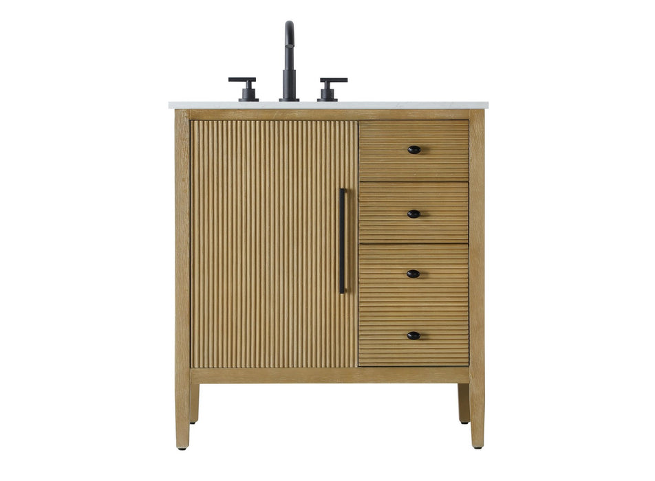 Elegant Lighting - VF29632LO - Bathroom Vanity - Blakely - Linen Oak