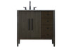 Elegant Lighting - VF29636CO - Bathroom Vanity - Blakely - Chocolate Oak