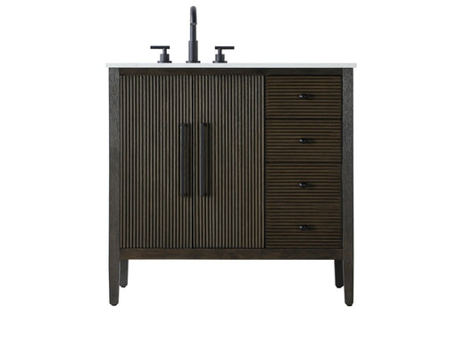 Blakely Bathroom Vanity Chocolate Oak