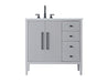 Elegant Lighting - VF29636GR - Bathroom Vanity - Blakely - Grey