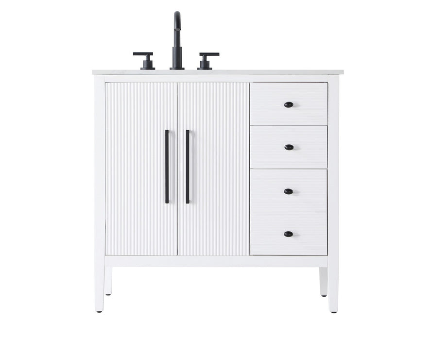 Elegant Lighting - VF29636WH - Bathroom Vanity - Blakely - White