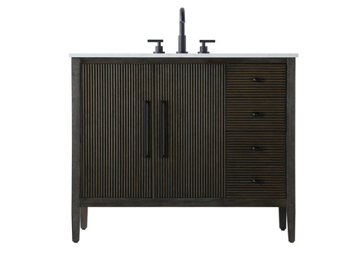 Blakely Bathroom Vanity Chocolate Oak