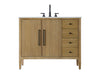 Elegant Lighting - VF29642LO - Bathroom Vanity - Blakely - Linen Oak