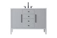 Elegant Lighting - VF29648GR - Bathroom Vanity - Blakely - Grey