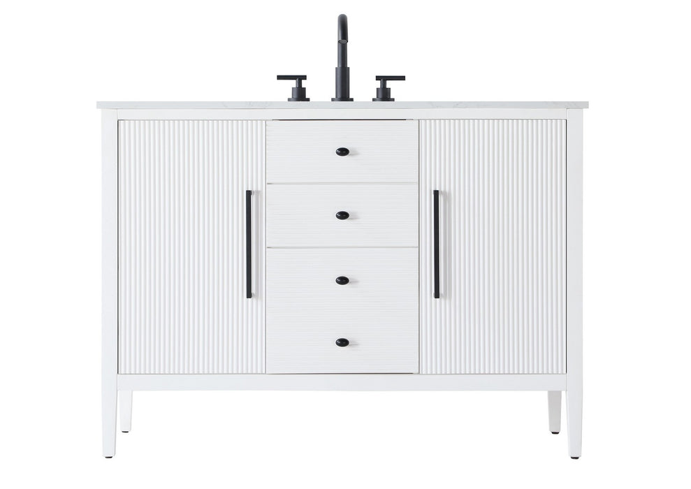 Elegant Lighting - VF29648WH - Bathroom Vanity - Blakely - White