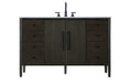 Elegant Lighting - VF29654CO - Bathroom Vanity - Blakely - Chocolate Oak