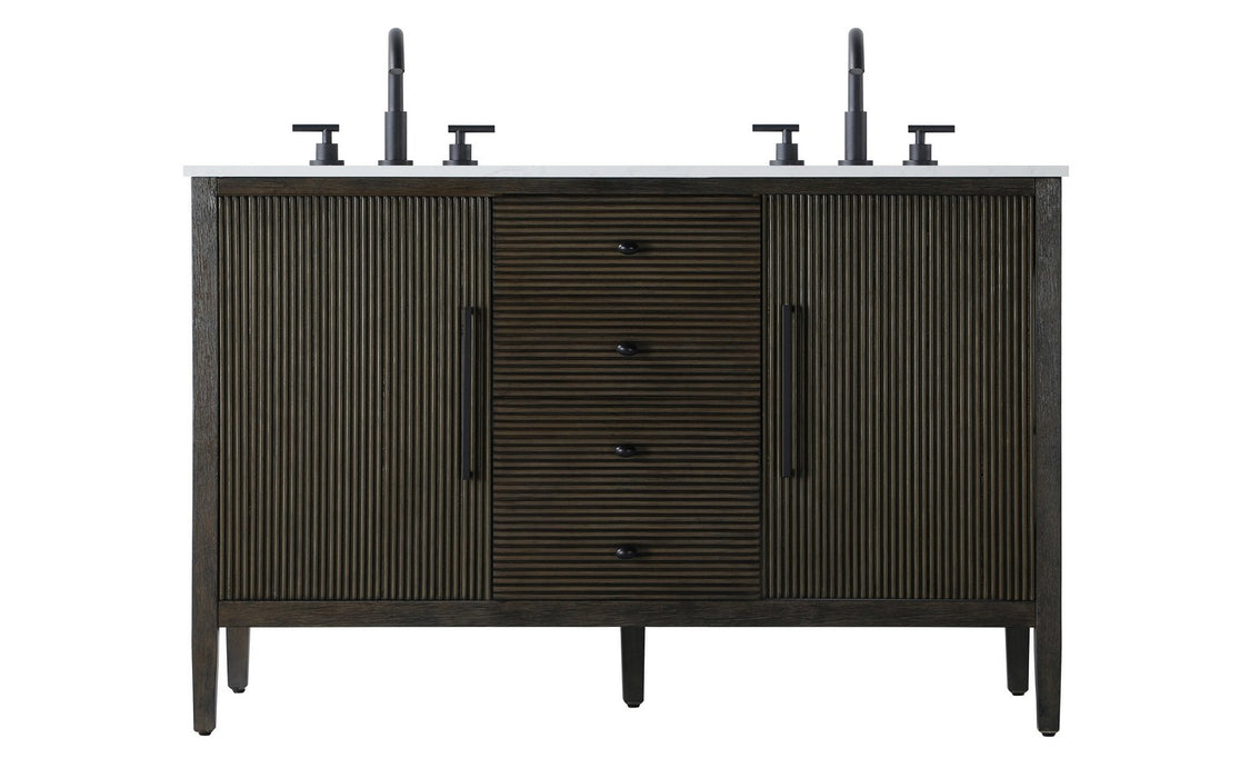 Elegant Lighting - VF29654DCO - Bathroom Vanity - Blakely - Chocolate Oak