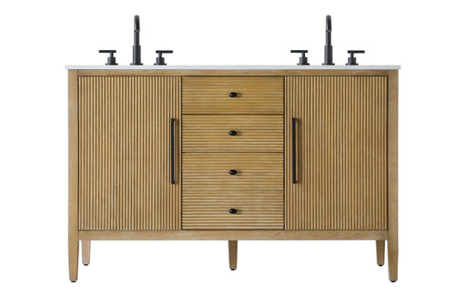 Elegant Lighting - VF29654DLO - Bathroom Vanity - Blakely - Linen Oak
