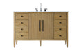 Elegant Lighting - VF29654LO - Bathroom Vanity - Blakely - Linen Oak