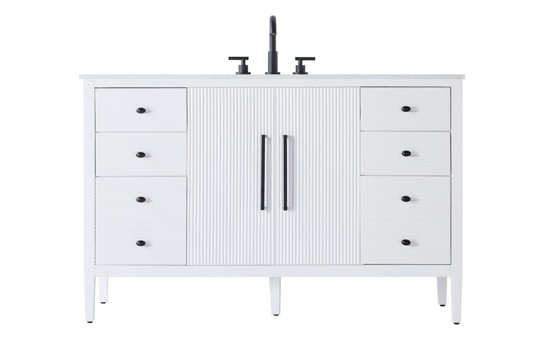 Elegant Lighting - VF29654WH - Bathroom Vanity - Blakely - White