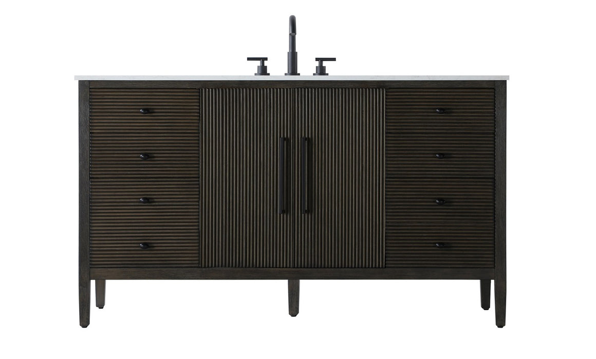 Elegant Lighting - VF29660CO - Bathroom Vanity - Blakely - Chocolate Oak