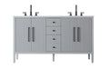Elegant Lighting - VF29660DGR - Bathroom Vanity - Blakely - Grey