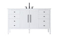 Elegant Lighting - VF29660WH - Bathroom Vanity - Blakely - White