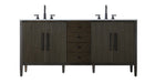 Elegant Lighting - VF29672DCO - Bathroom Vanity - Blakely - Chocolate Oak