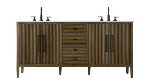 Elegant Lighting - VF29672DHO - Bathroom Vanity - Blakely - Hazel Oak