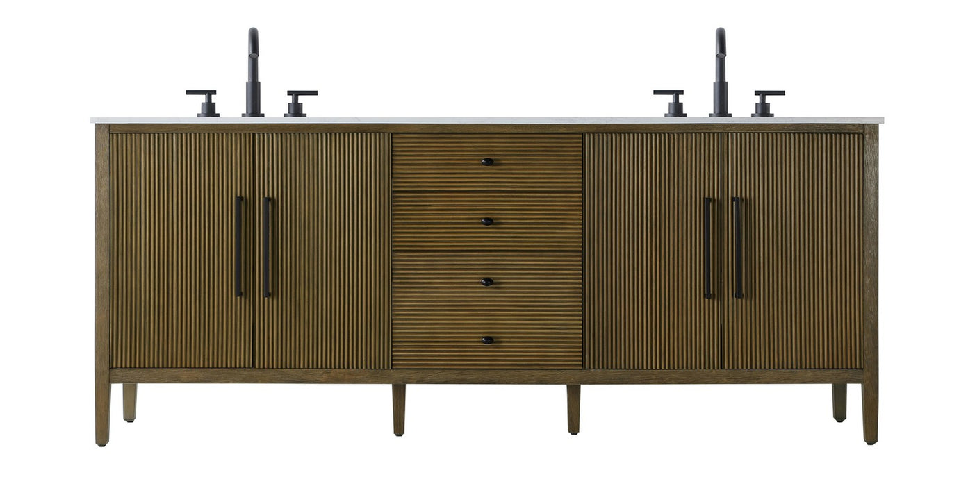 Elegant Lighting - VF29684DHO - Bathroom Vanity - Blakely - Hazel Oak