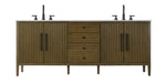 Elegant Lighting - VF29684DHO - Bathroom Vanity - Blakely - Hazel Oak