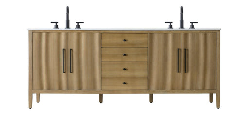 Elegant Lighting - VF29684DLO - Bathroom Vanity - Blakely - Linen Oak