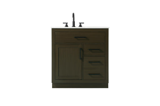 Alden Bathroom Vanity Mocha Brown