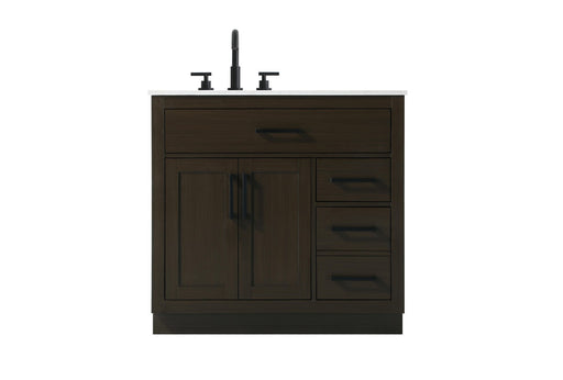 Alden Bathroom Vanity Mocha Brown
