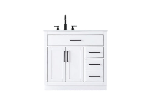 Elegant Lighting - VF29736WH - Bathroom Vanity - Alden - White