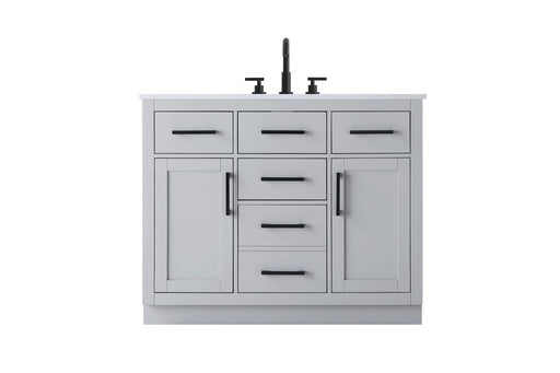 Elegant Lighting - VF29742GR - Bathroom Vanity - Alden - Grey