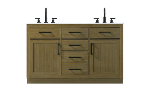 Alden Bathroom Vanity Chestnut Brown