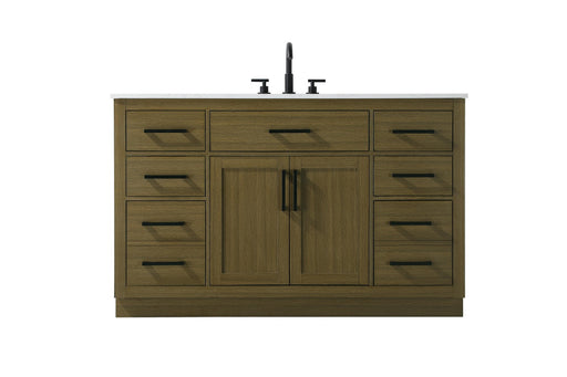 Alden Bathroom Vanity Chestnut Brown