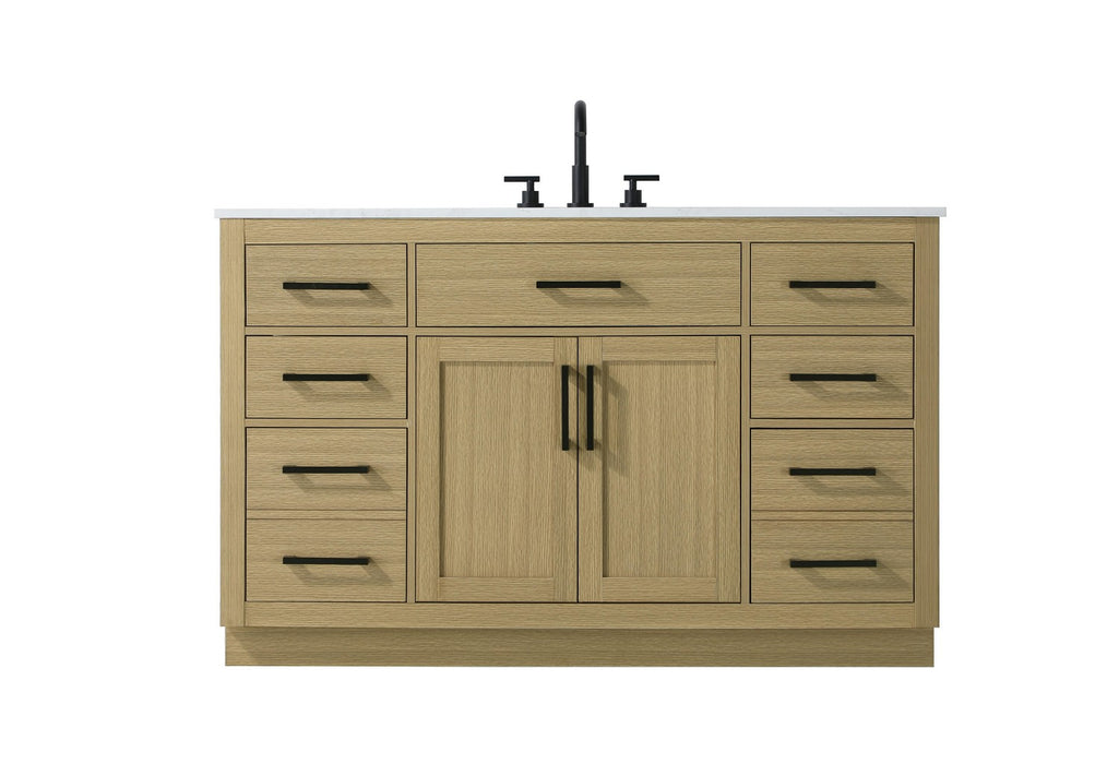 Elegant Lighting - VF29754MHB - Bathroom Vanity - Alden - Honey Brown