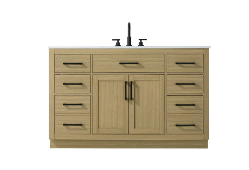 Alden Bathroom Vanity Honey Brown
