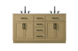 Elegant Lighting - VF29760DMHB - Bathroom Vanity - Alden - Honey Brown