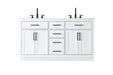 Elegant Lighting - VF29760DWH - Bathroom Vanity - Alden - White
