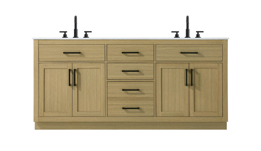 Alden Bathroom Vanity Honey Brown