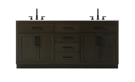 Elegant Lighting - VF29772DMMB - Bathroom Vanity - Alden - Mocha Brown