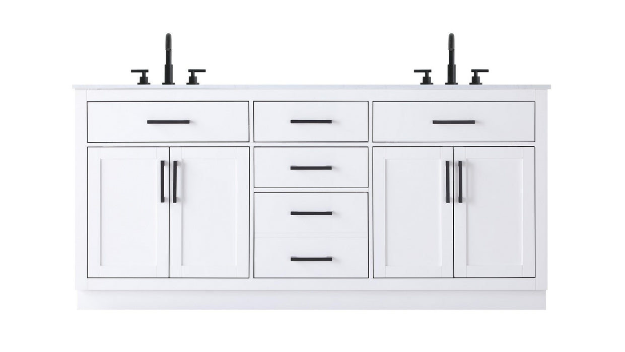 Elegant Lighting - VF29772DWH - Bathroom Vanity - Alden - White