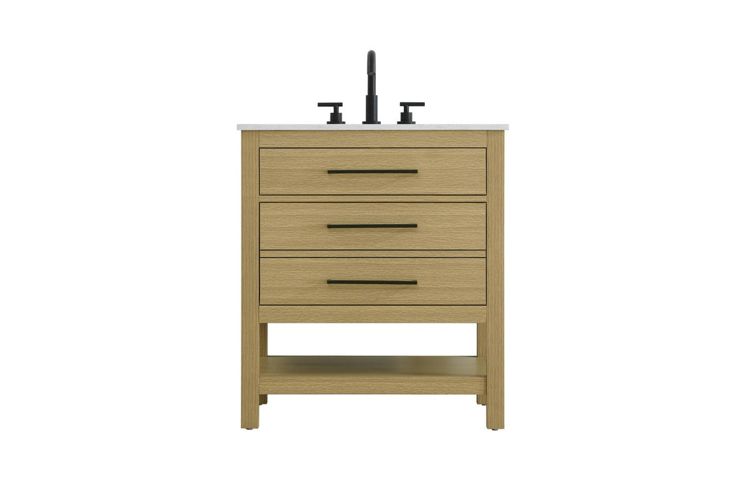 Elegant Lighting - VF60530MHB - Bathroom Vanity - Karson - Honey Brown