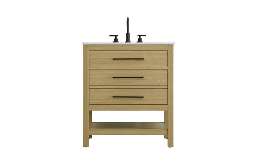 Karson Bathroom Vanity Honey Brown