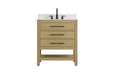 Elegant Lighting - VF60530MHB-BS - Bathroom Vanity - Karson - Honey Brown