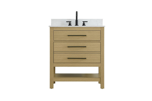Elegant Lighting - VF60530MHB-BS - Bathroom Vanity - Karson - Honey Brown