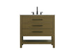 Elegant Lighting - VF60536MCB - Bathroom Vanity - Karson - Chestnut Brown