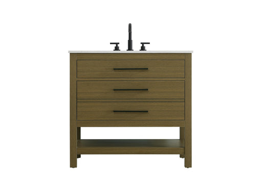 Karson Bathroom Vanity Chestnut Brown