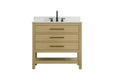 Elegant Lighting - VF60536MHB-BS - Bathroom Vanity - Karson - Honey Brown