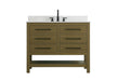 Elegant Lighting - VF60542MCB-BS - Bathroom Vanity - Karson - Chestnut Brown