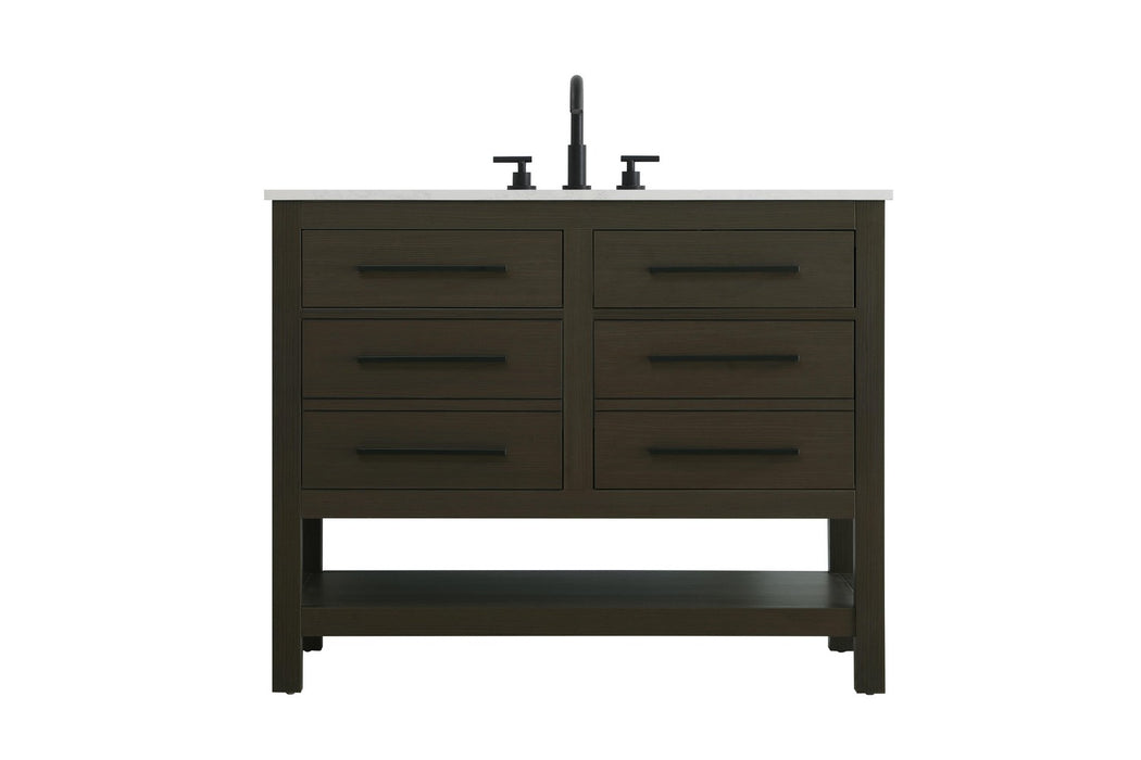 Elegant Lighting - VF60542MMB - Bathroom Vanity - Karson - Mocha Brown