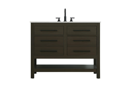 Karson Bathroom Vanity Mocha Brown