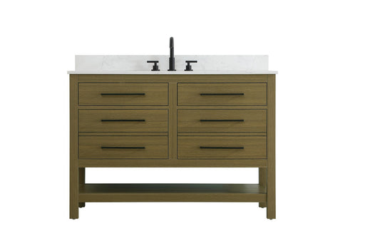 Karson Bathroom Vanity Chestnut Brown